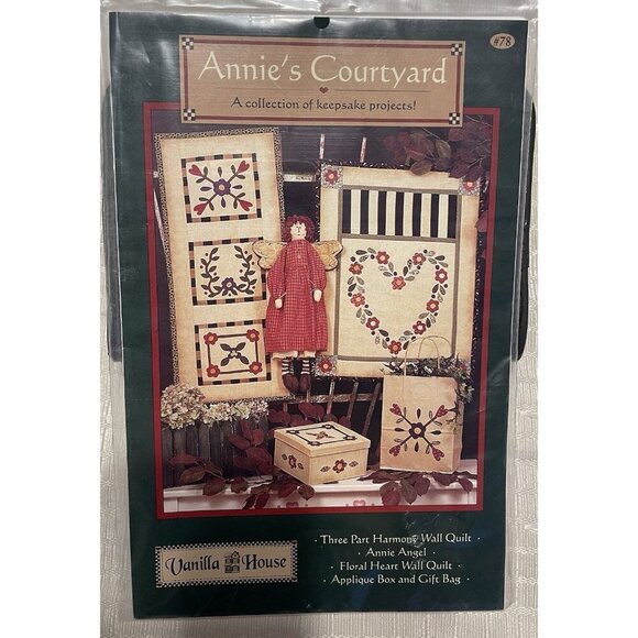 Annie’s Courtyard A Collection Of Keepsake Projects - Picture 1 of 2